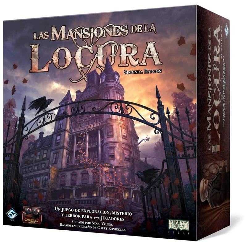 Fantasy Flight Games Las Mansiones de la Locura - Board Game in Spanish