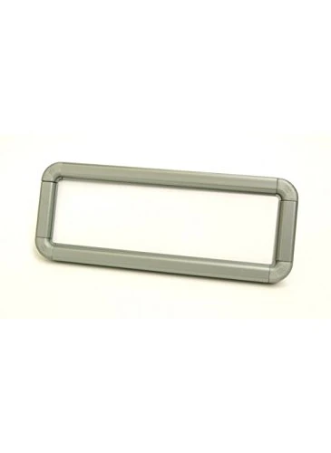 Caledonia Signs 58674 Suspended Frame, 600 mm x 200 mm, c/w Kit, Grey
