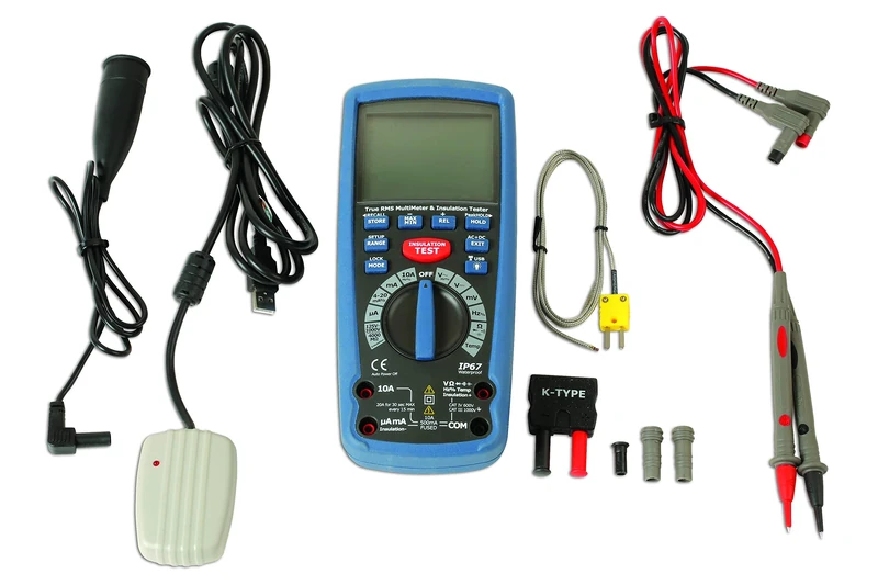 Laser 6550 Insulation Resistance Multimeter CAT III