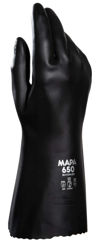MAPA Professional BUTOFLEX 650, Size 8, Protective Gloves, (1 Pair)