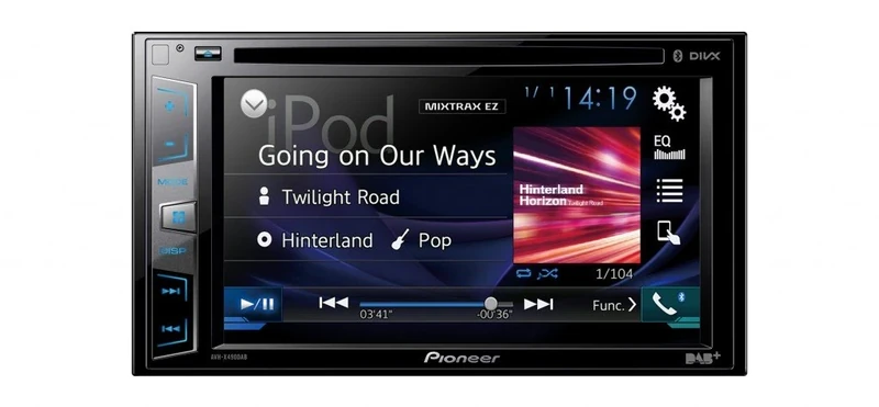 Pioneer AVH-X490DAB 6.2-Inch Clear Type Touchscreen Multimedia Player with Smartphone Connectivity