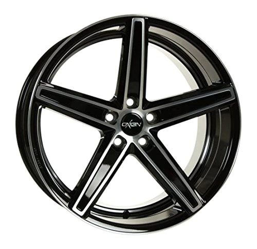 Oxigin 18 Concave 11.50 x 22 Offset 60 Bolt Pattern 5.00 x 112.00 Centre Bore 66.60 OXACHTZE11522H160BFP, Black Full Polish