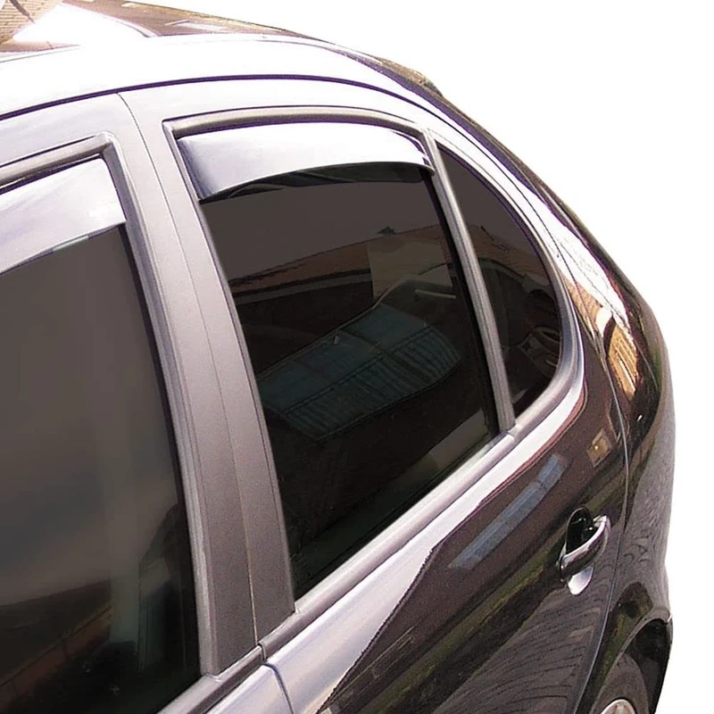 ClimAir Window Visors Master Dark (rear) compatible with Toyota HiLux Double Cab 2016-