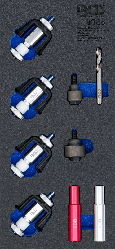 BGS 9088 | Tool Tray 1/3: Assembly Tool Set for Parking Sensor Holders