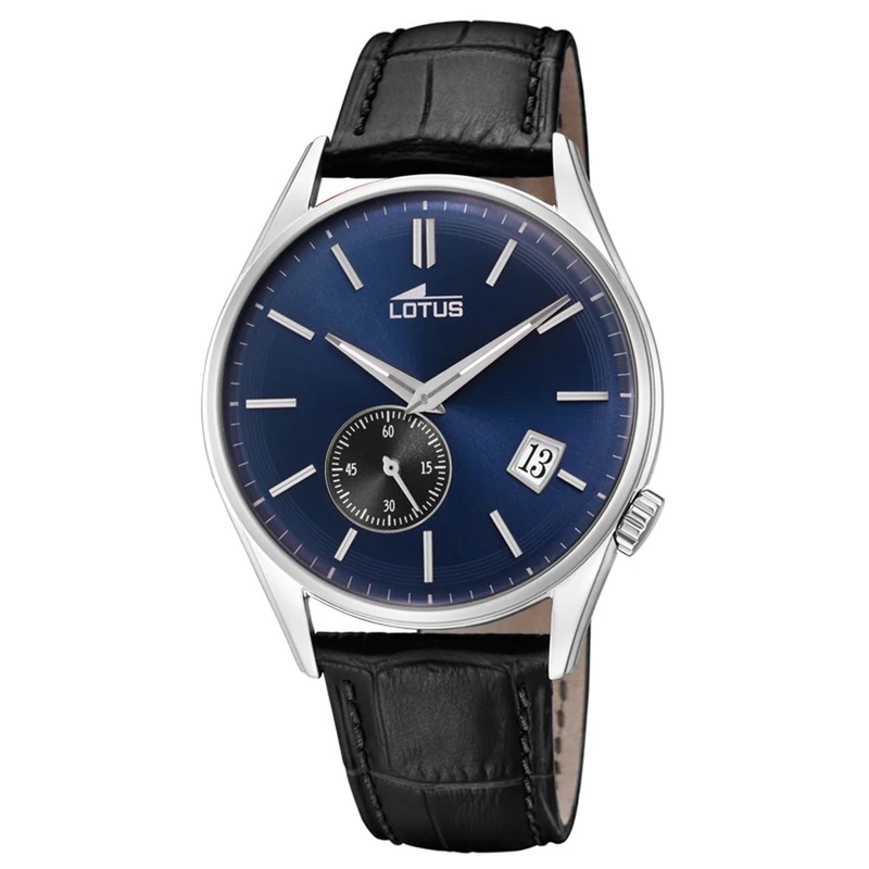 Lotus Mens Quartz Watch, Analogue Classic Display and Leather Strap 18355/2