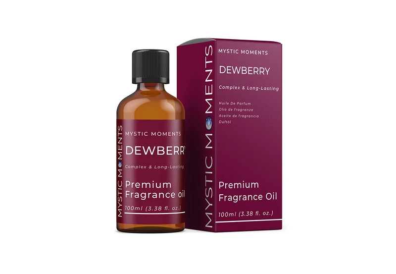 Mystic Moments | Dewberry Fragrance Oil 1Kg | Sweet Fruity Berry Aroma for Candles, Soap & Home Fragrance | Fresh & Uplifting Scent - Image 1