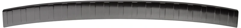 Avisa B Black Stainless Steel 2/45038 Threshold Rear AUDI A4 ALLROAD 2016- 'Ribs', Black - Image 1