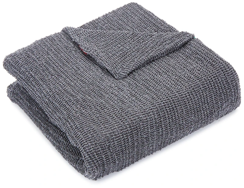 Eysa Teide Elastic Wing Chair Cover, Polyester-Cotton, Grey, 90 x 22 x 110 cm