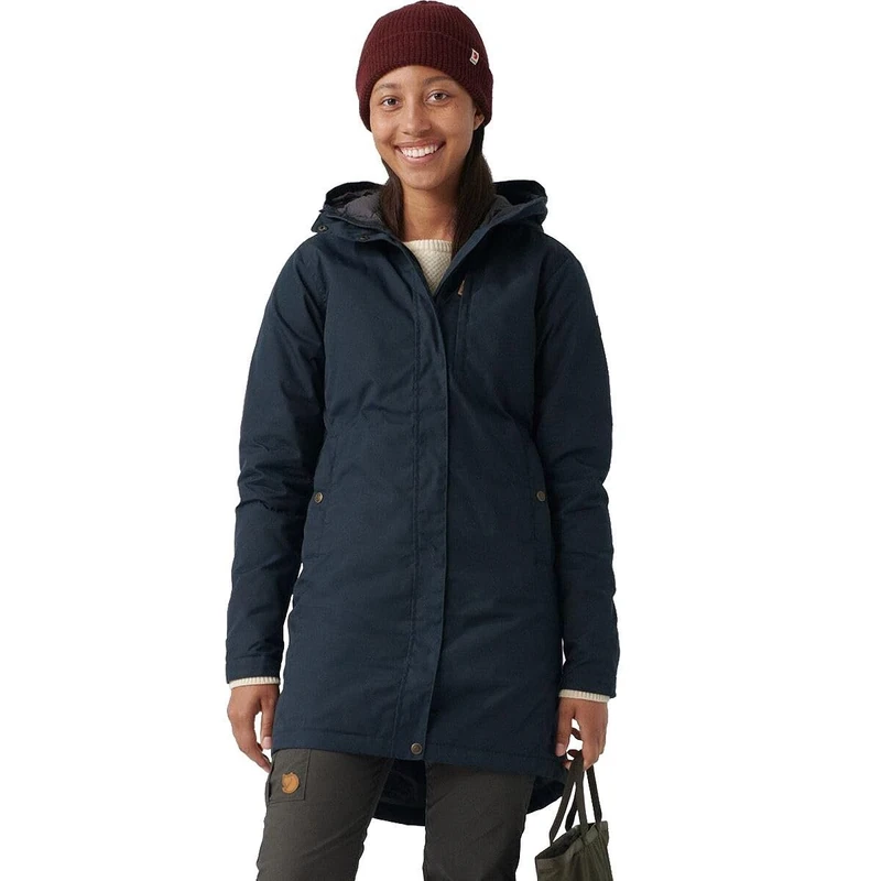 FJÄLLRÄVEN Kiruna Padded Parka W – Parka, Women, Blue (Dark Navy)