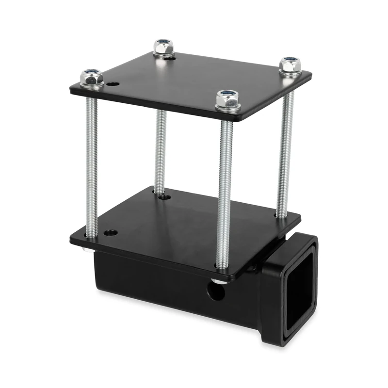 Camco 48473 Eaz Lift RV Bumper Hitch | Allows You to Mount Hitch-Mounted Accessories to Your RV Bumper | For Standard 4" Bumpers