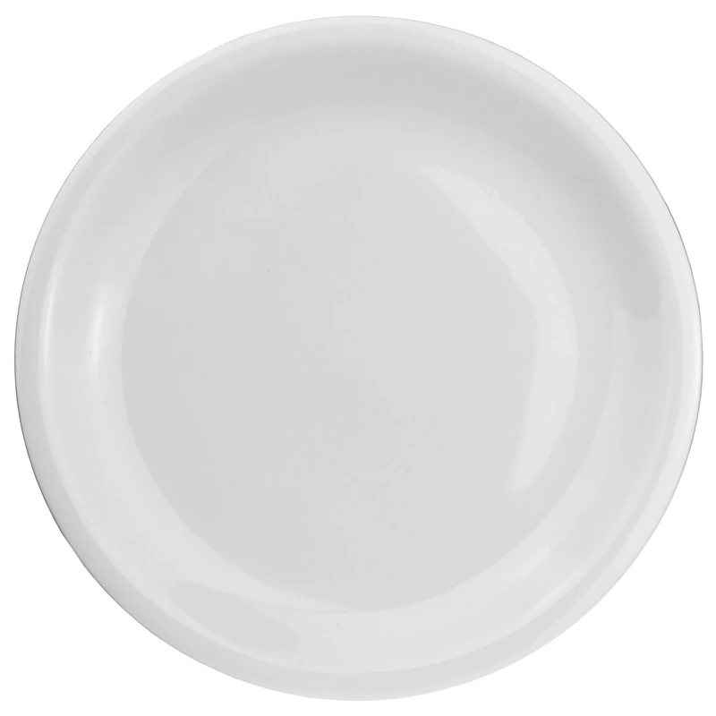 Utopia Titan Narrow Rimmed Plate 10.25" (26cm), K160326, Pack of 6