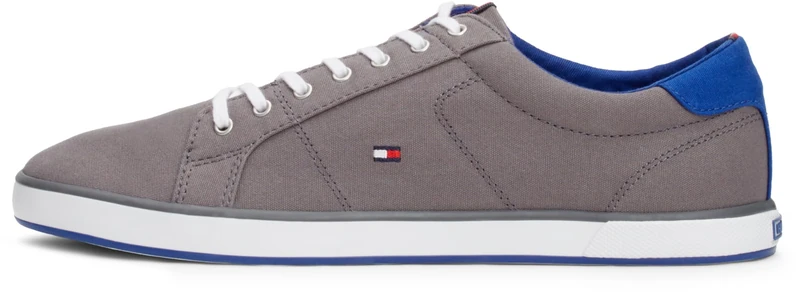Tommy Hilfiger Men’s Vulcanised Trainers, Grey (Steel Grey), 12