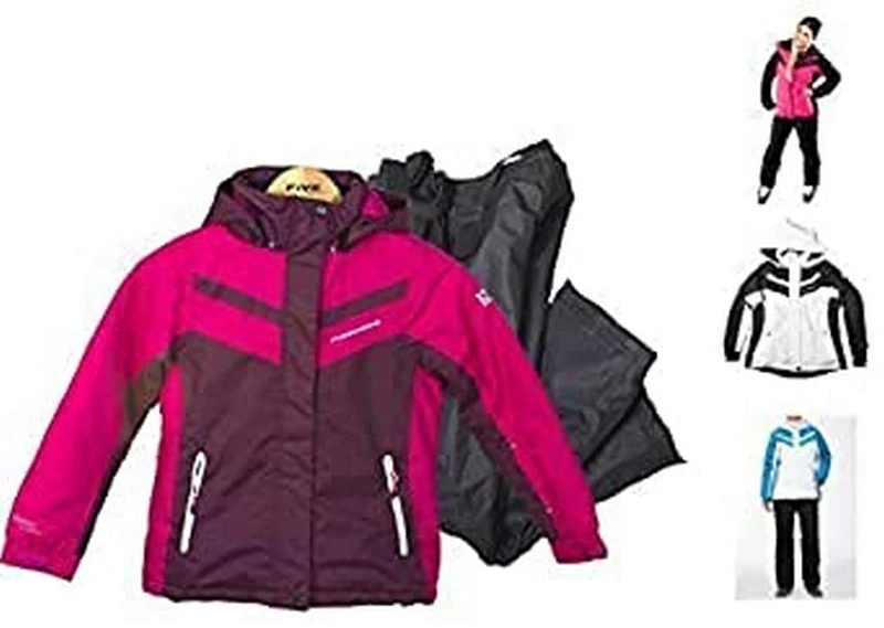 Five Seasons Kids Denize Jacket & Salopettes - Black, 9-10 YEARS