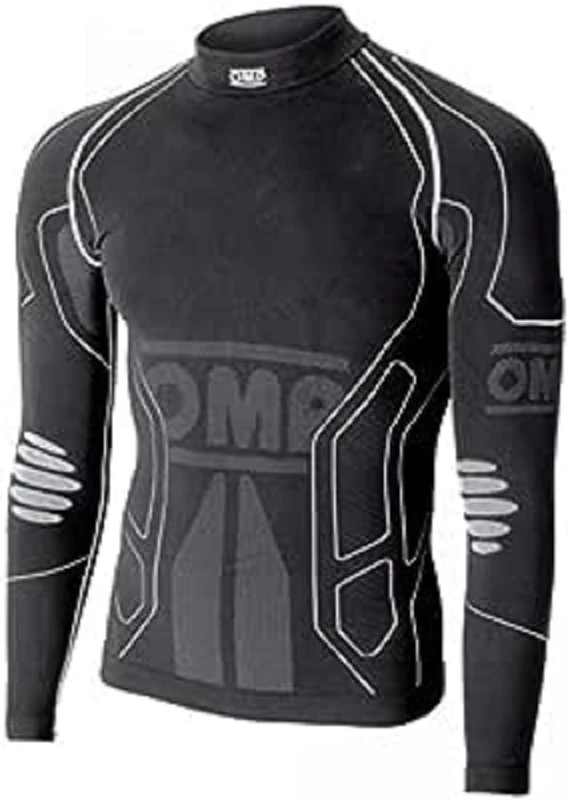 OMP ompkk03021e071lxl KS winter-r T-Shirt, Black, Size L/XL
