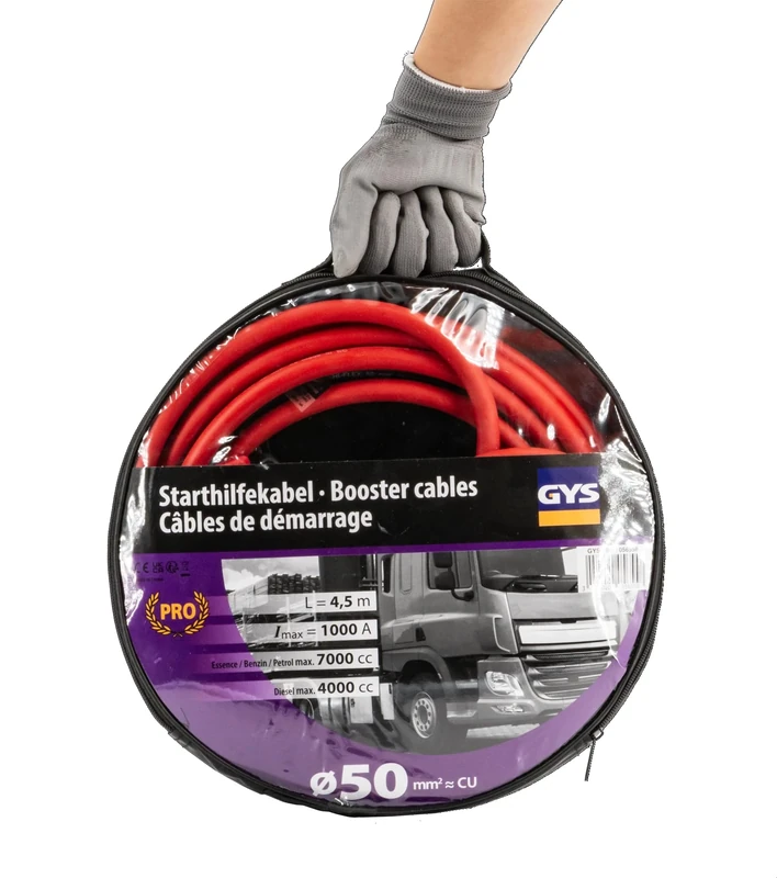 GYS 056558 Jump Leads, 1000 A