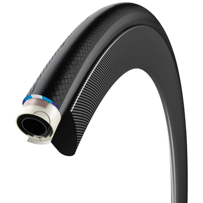 Vittoria Unisex Adult Vittoria Rubino Pro G+ Tubular 23mm Tyre Vittoria Rubino Pro G+ - Tubular 23-28/ 23-28 - Anth/blk/blk - 280g - Black, Tubular 23mm