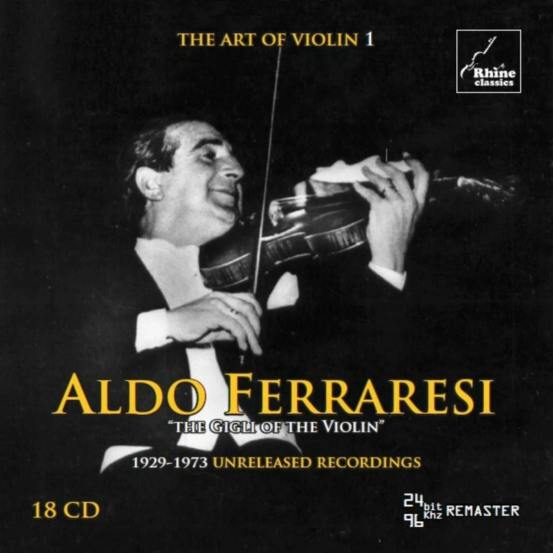 Various: The Art of Violin Vol. 1 - 1929-1973 Unreleased Recordings