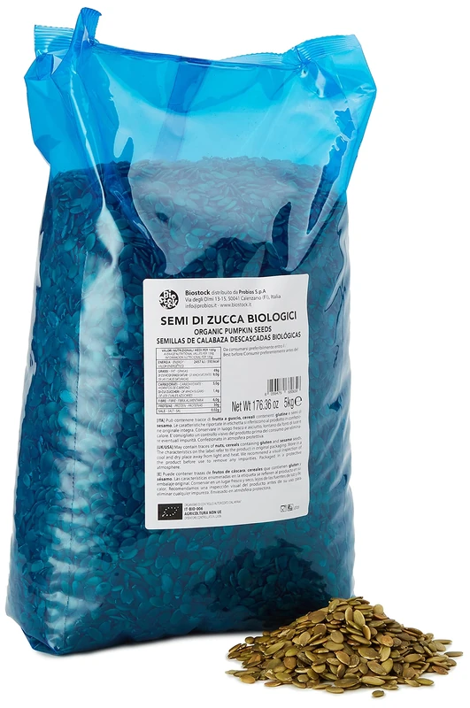 Probios Pumpkin Seeds Organic - Packaging 5KG - Image 1