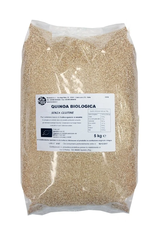 Probios WHITE QUINOA GLUTEN FREE organic - packaging 5KG