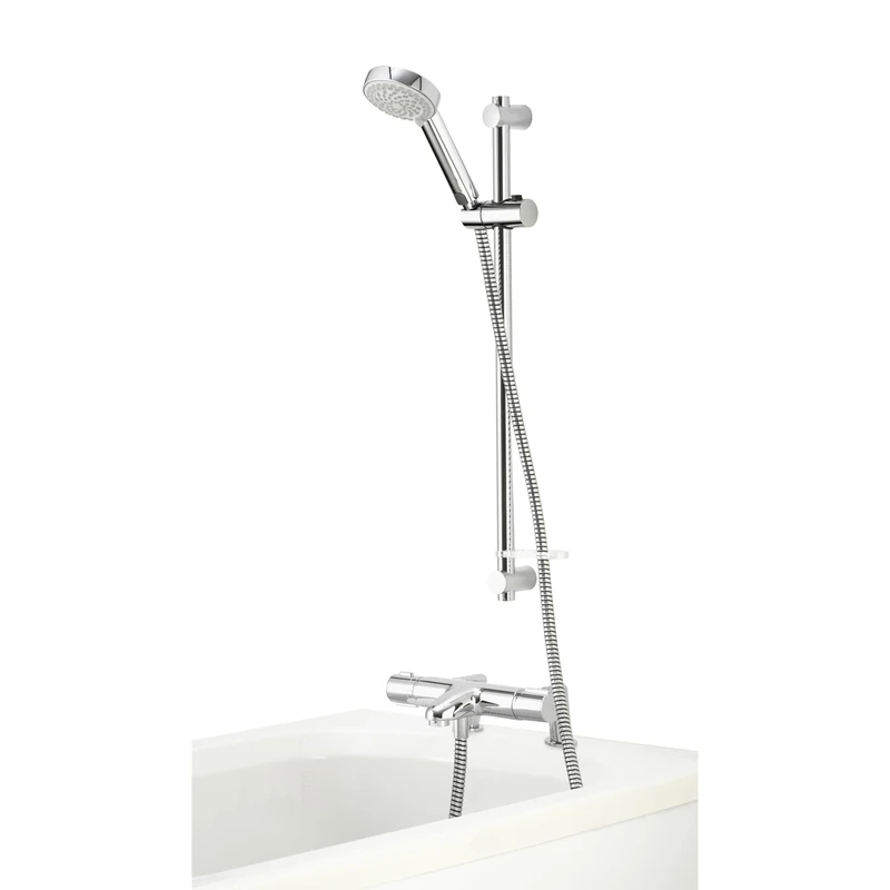 Aqualisa MD110BSM Midas 110 bath shower mixer with adjustable head, Chrome