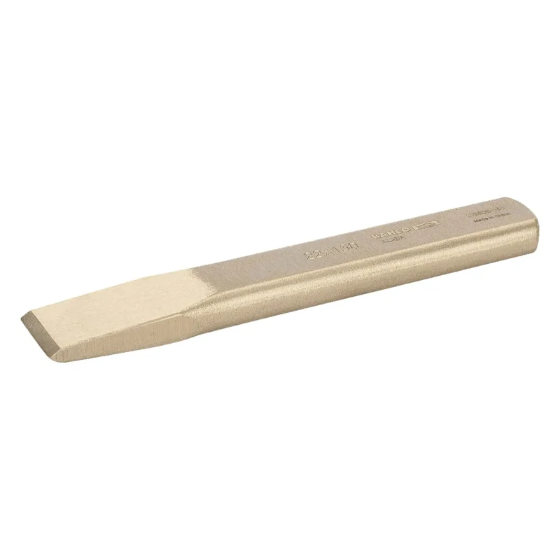 Bahco NS606-200 Aluminium Flat Chisel in Bronze, Gold, 200 mm