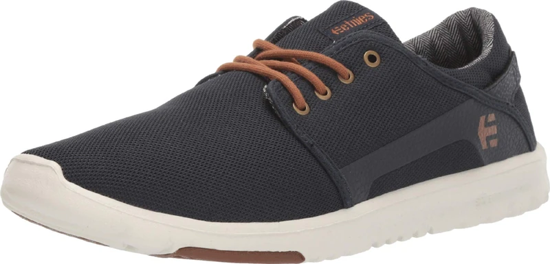 Etnies Scout – Ultra-Light Lifestyle, Reinforced Design, Cushioned Feel, Everyday Comfort, Vegan Navy Gold