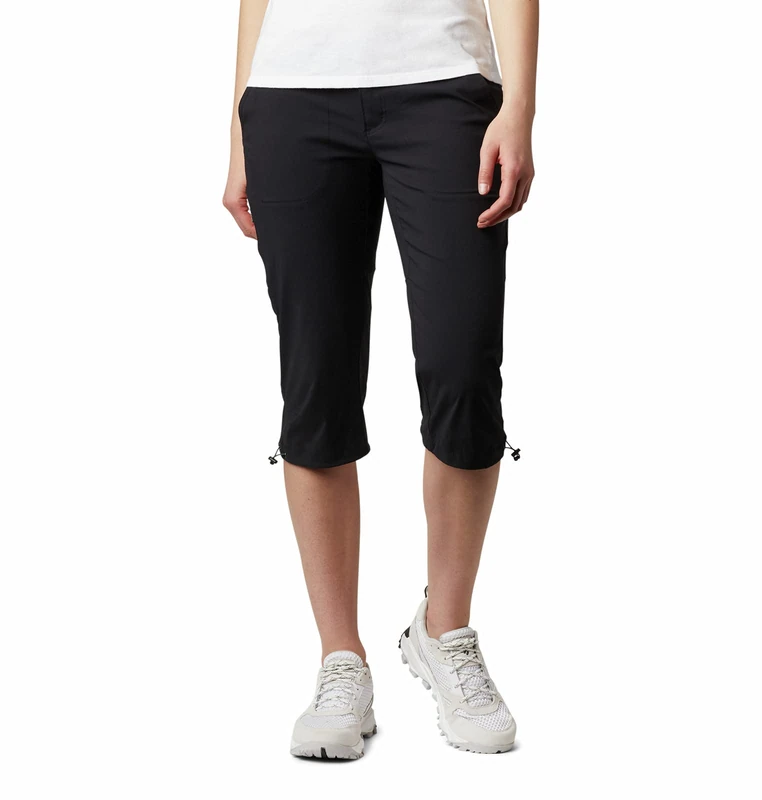 Columbia Women's Saturday Trail 2 Knee Pant Hiking Trousers, Black, Size W2/L18
