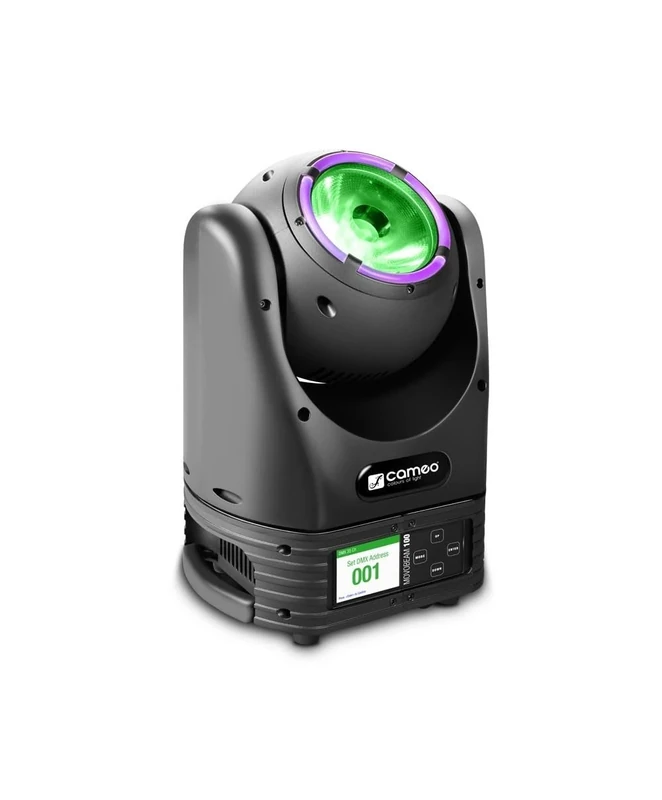 Cameo MOVO BEAM 100 - Unlimited Rotation Beam Moving Head with LED Ring