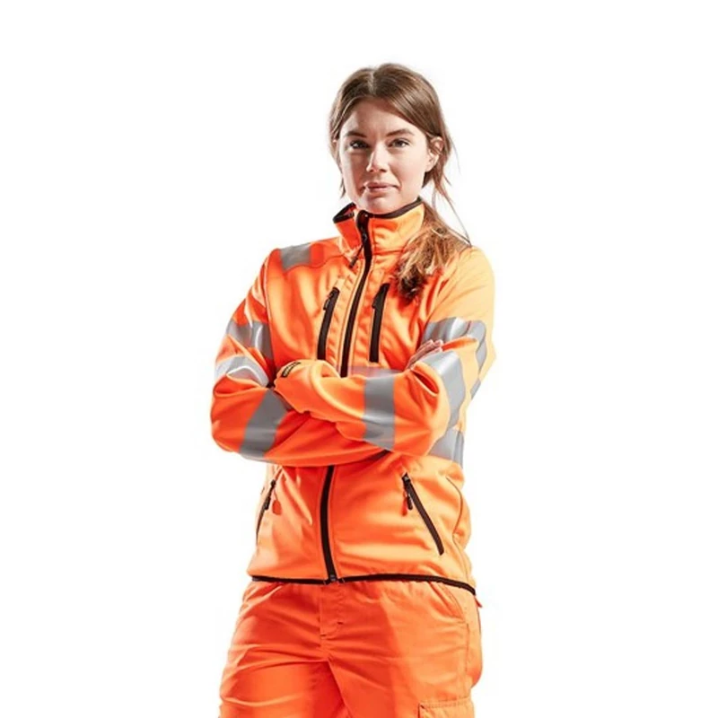 Blakläder 492625125300L Size Large Ladies Softshell-Jacket - Orange