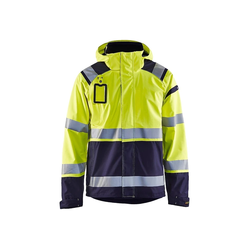 Blaklader 49871987 High Viscose Shell Jacket, Yellow/Navy, Grootte 6XL