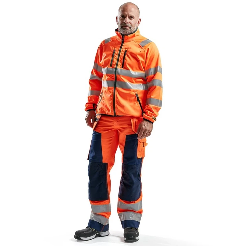 Blakläder 490625125300XXL Size 2X-Large High-Visibility Jacket - Orange