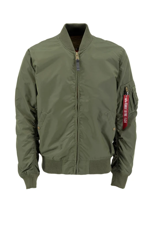 Alpha Industries MA-1 TT Bomber Jacket for Men Dark Green