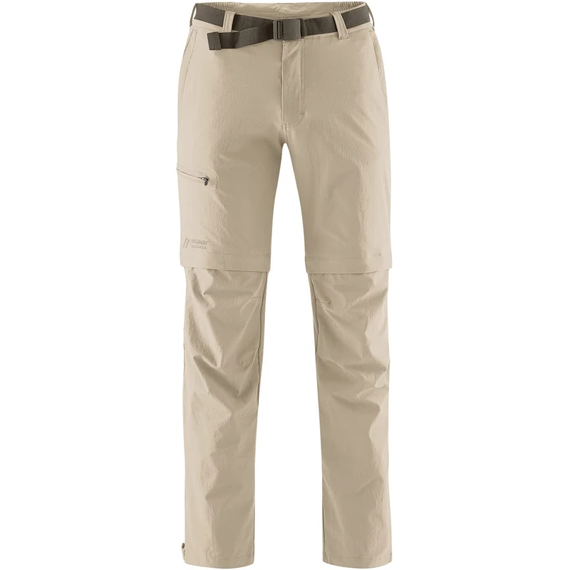 Maier Sports Men's Outdoor Trousers T-Zipp Off Tajo, Mens, 133003, Feather Gray, 114 cm