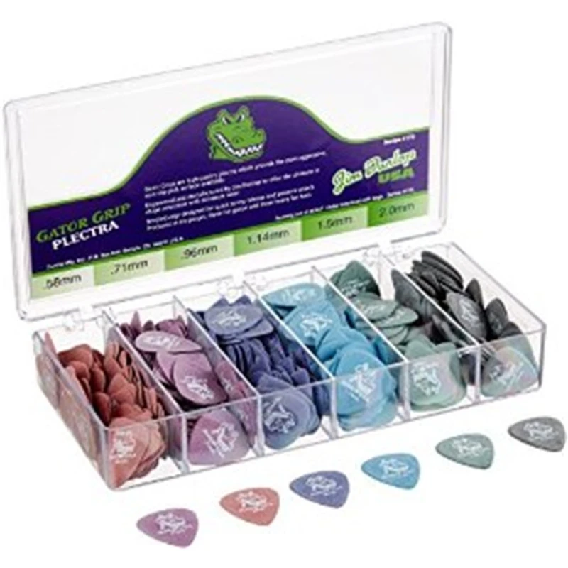Dunlop Picks with Aligator, Standard, Wardrobe with 316 Pieces