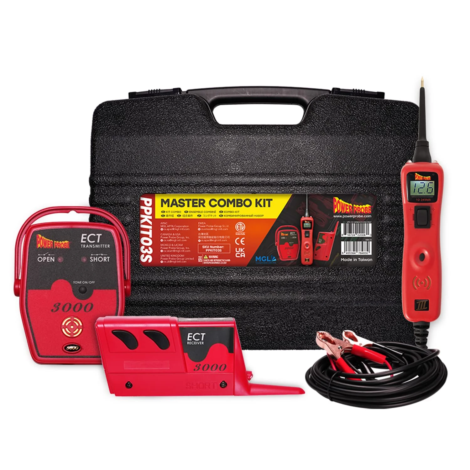 Power Probe 3 PPKIT03S Master Kit With The ECT3000 Short Circuit Finder