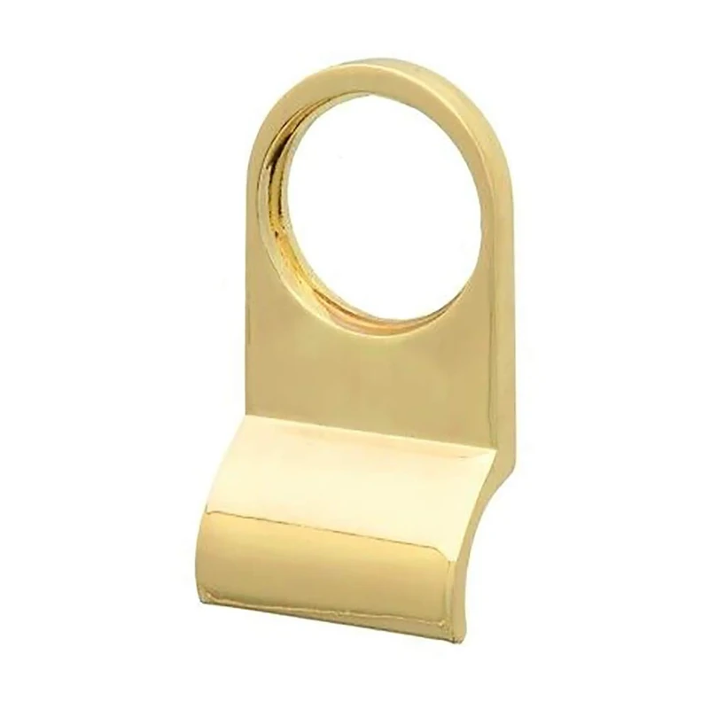 Yale YES-CYLPULL-PB Essentials Rim Cylinder Door Pull, Great for External Doors, for Easy Door Closing, Brass Finish