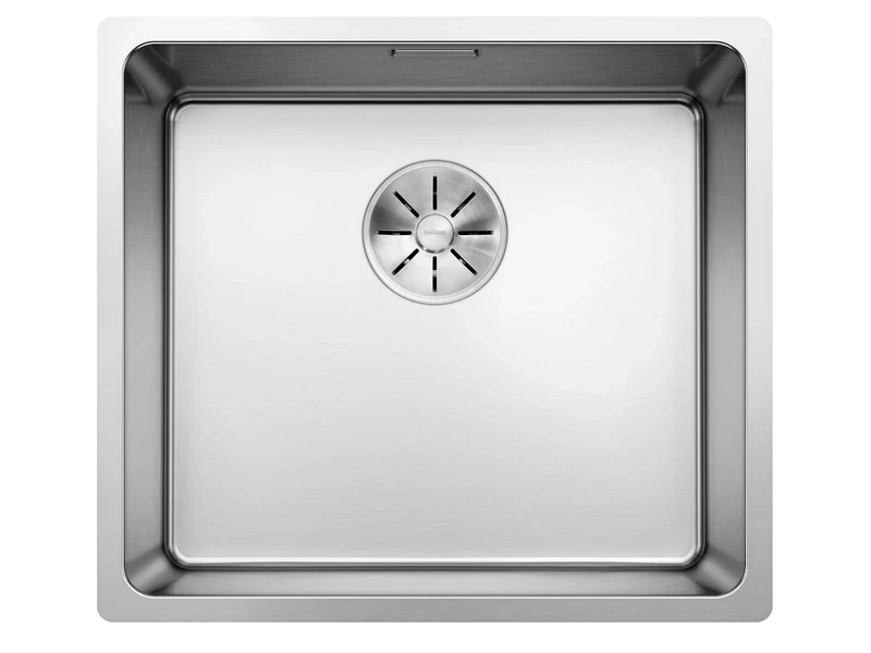 BLANCO ANDANO 450-U | Stainless Steel Sink | Installation Type: undermount Installation | for 50 cm Wide Base cabinets | Resistant to Scratches | Spacious Bowl Volume | [49x44x19.9 cm]