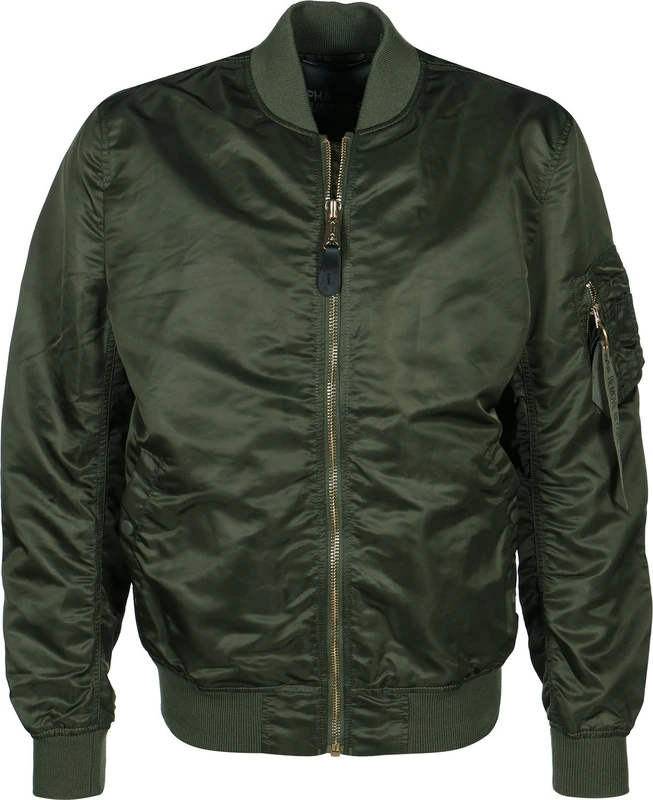 Alpha Industries MA-1 VF LW Bomber Jacket for Men Dark Green