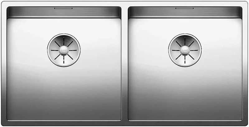 521617 Blanco Claron Kitchen Sink 400/If Stainless Steel for The Kitchen, Stainless Steel Satin