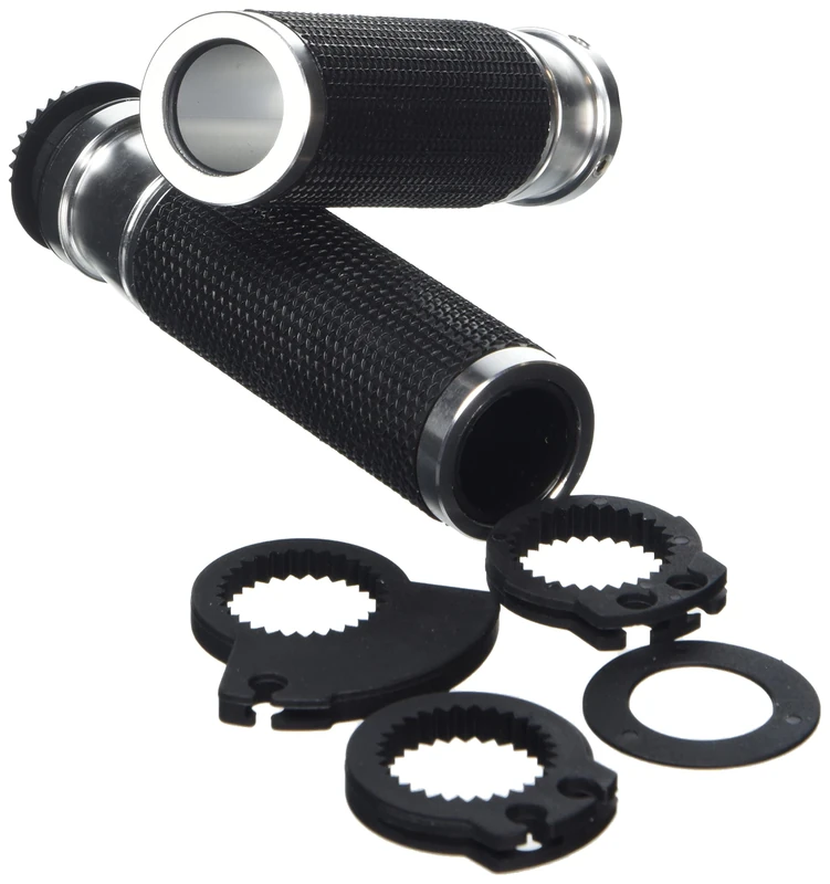Puig 6326P Grips Ascent Set, Silver, 119 mm