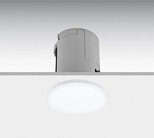 Daisalux Lens - Suspended luminaire semi-recessed Lens n20 1h White