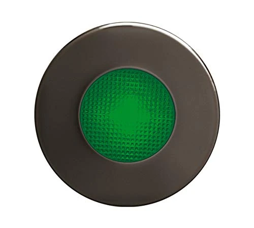 Daisalux Lyra R/V LED Beacon, Transparent Green, 230 Graphite