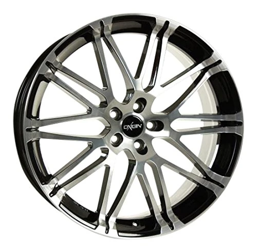 Oxigin 14 Oxrock 9.50 x 19 Offset 36 Bolt Pattern 5.00 x 120.00 Centre Bore 76.90 OXVIERZEHN9519K136BFP, Black Full Polish