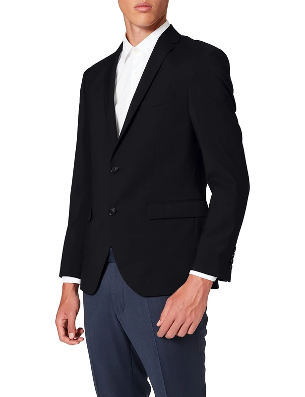 Pierre Cardin Men's Paul 62150-850 Blazer, Blau (Blau 3010), 44L