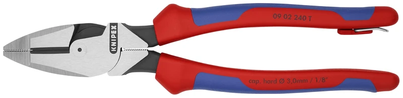 KNIPEX High Leverage Lineman's Pliers Head Tethered Att