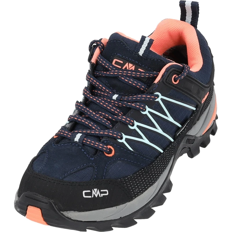CMP Women's Rigel Low Rise Hiking Boots, Blue B Blue Giada Peach 92ad, 7 UK