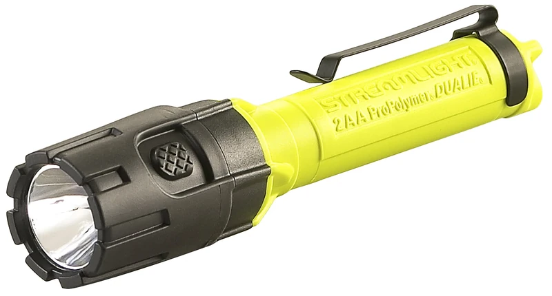 Dualie 2AA - with 2 "AA" Alkaline Batteries - Box - Yellow