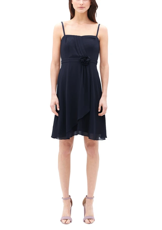s.Oliver Women's 29704826387 Dress, Midnight Blue 5959, 12