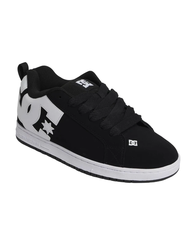 Dc Shoes Men's Court Graffik Shoe, Black, 11.5 UK