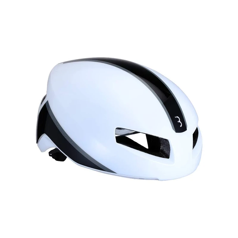 BBB Cycling Bike helmet Tithon, Glossy White, S (52-55cm)